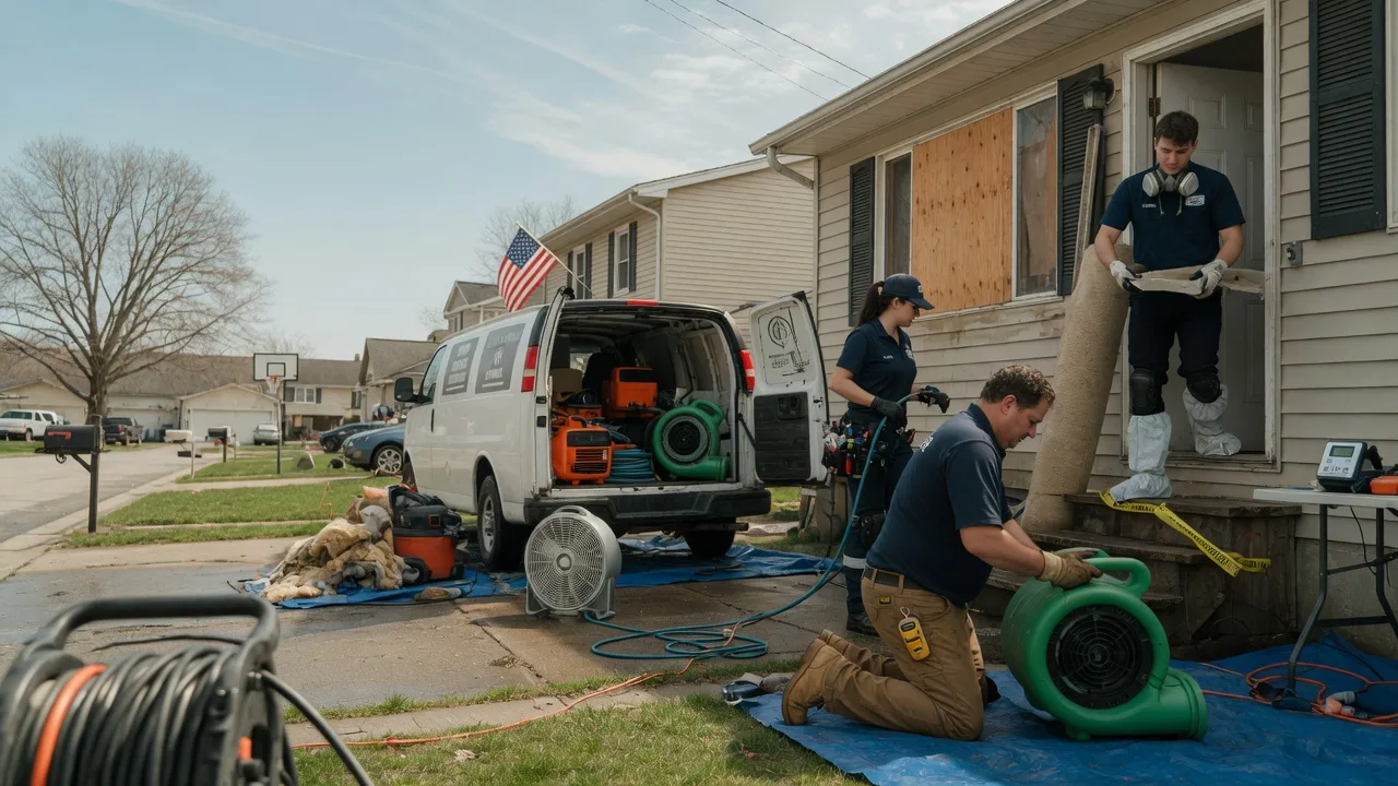 Water Damage Restoration in Bonlee, NC near me